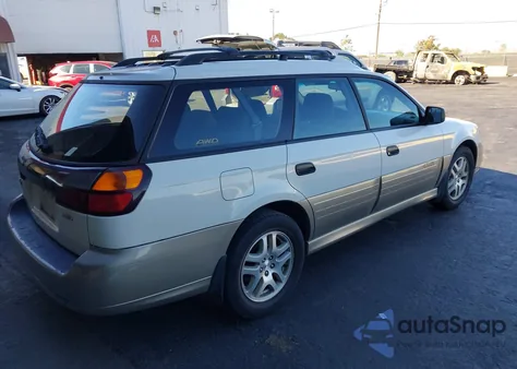 2000 Subaru Outback from USA, damaged, VIN 4S3BH6659Y7607296